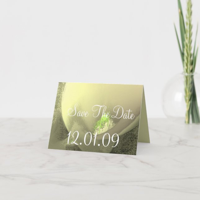 Invitation Enregistrer la date Cala Lily - Lavande - Customis (Devant)