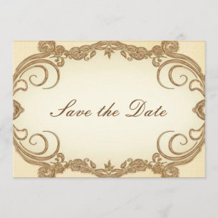 Invitation Enregistrer La Date Élégante