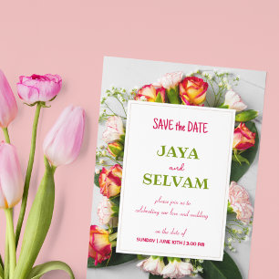 Invitation Enregistrer Le Mariage Date