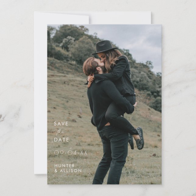 Invitation Enregistrer L'Invitation Date (Devant)