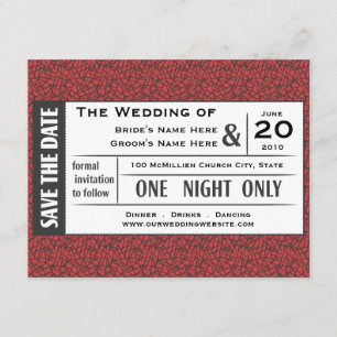 Invitation Enregistrez votre billet !