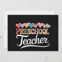 Enseignant de maternelle Premier jour Groovy rentr