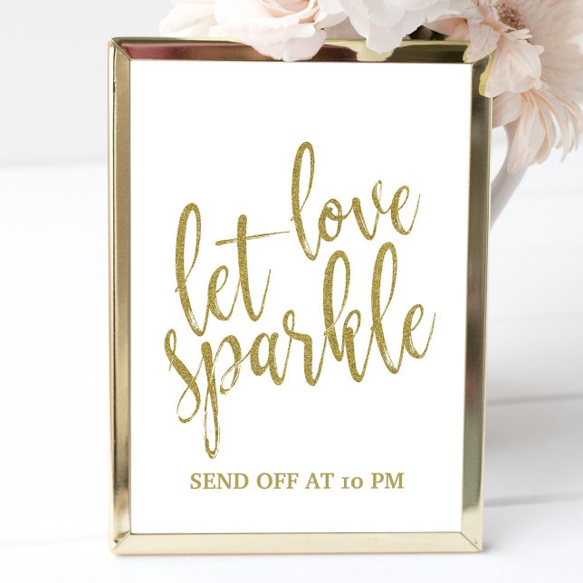 Invitation Enseigne de mariage pas chère Sparkler Send Off Go (Créateur téléchargé)