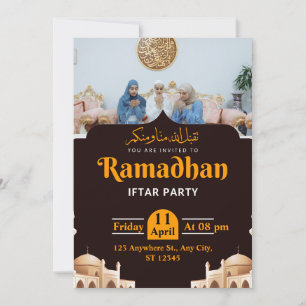 Invitation Ensemble chaleureux : Un parti de l'iftar du Ramad