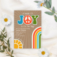 Ensemble de Joy Super Peace Hippie Baby shower