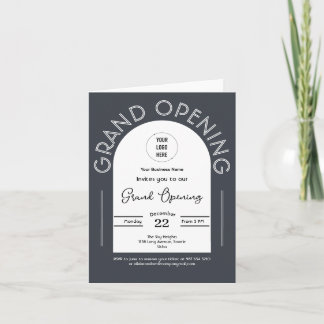 Invitation Entreprise moderne Grand Ouverture