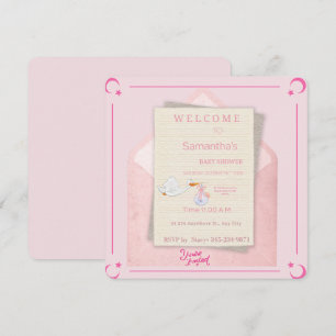 Invitation Enveloppe de style aquarelle personnalisable pour