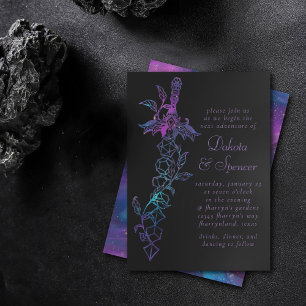 Invitation Épée RPG   Nebula Imaginaire Tabletop Gamer Dice