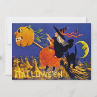 Ephémère d'Halloween vintage