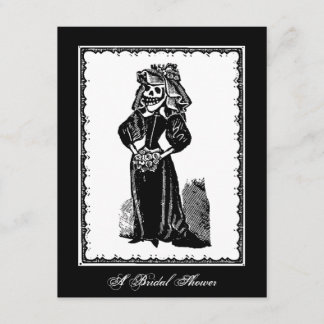 Invitation Épouse de squelette (Fête des mariées) - Invitatio