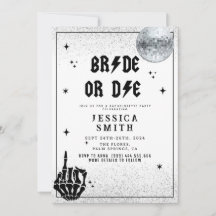 Épouse d'Halloween ou mort Bachelorette