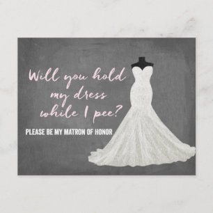 Invitation Épouse Humour   Bridesmaid