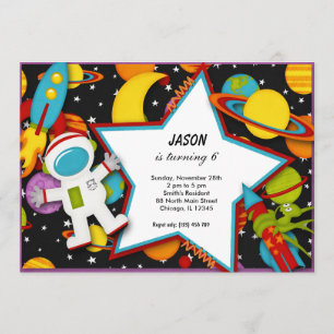 Invitation Espace extérieur