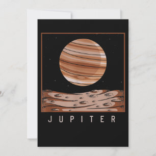 Invitation Espace Extérieur Galaxie Fan Jupiter Astronomie Pl