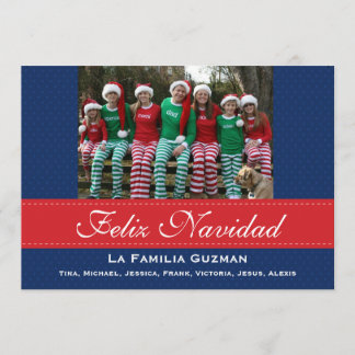 Invitation Español-Feliz Navidad / Noël espagnol