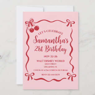 Invitation et itinéraire pour la célébration d'ann