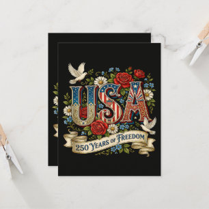 Invitation États-Unis  Amérique 1776-2026 250 Ans de Liberté