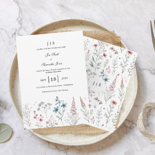 Invitation été fleuri et coloré
