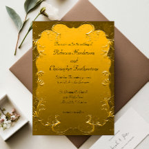 Eternal Elegance Golden Vintage Wedding