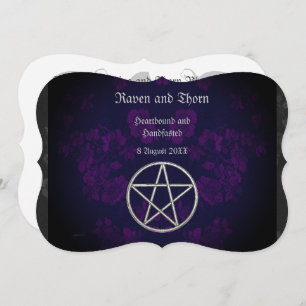 Invitation Eternal Handfast/Mariage Pentacle Suite