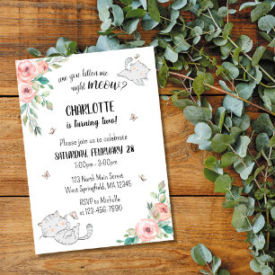 Invitation Êtes-vous en train de me faire marcher, chat d'ann