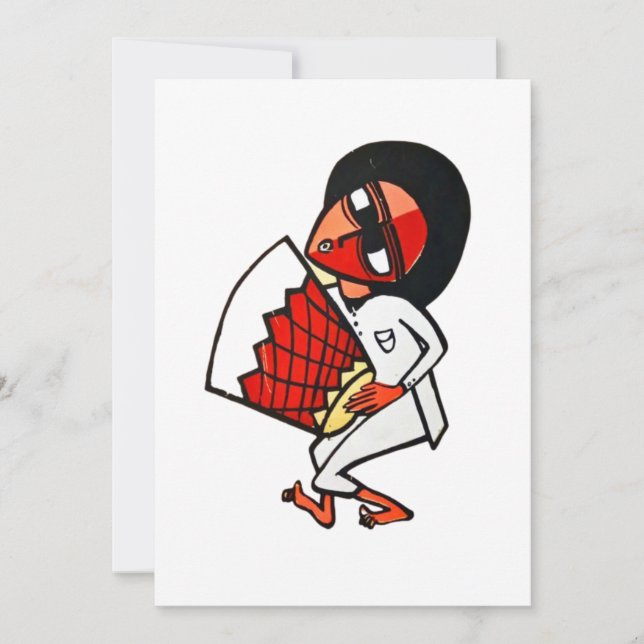 Invitation Ethiopian Kebero (Devant)