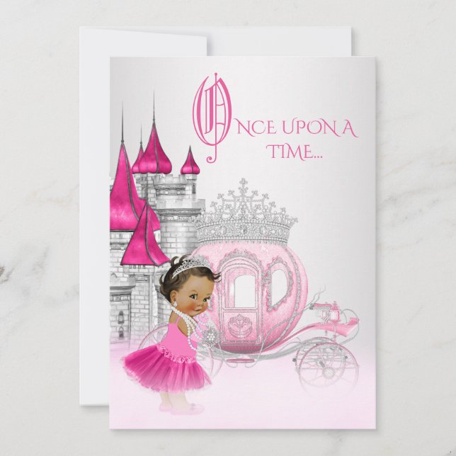 Invitation Ethnic Cinderella Princess (Devant)