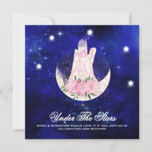 Invitation *~* ÉTOILES CRYSTAL MOON Website RSVP AR14 Mariage