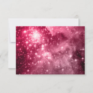 Invitation Etoiles de framboise