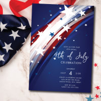 Étoiles et rayures patriotiques Quatrième juillet