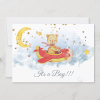 *~* Étoiles Ours En Joue Rouge Avion Bébé Garçon D