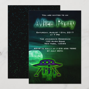 Invitation étranger frais superbe de partie