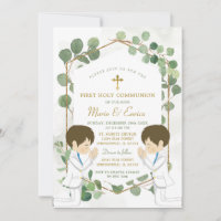 Eucalyptus Boy Twins Verdure Or Sainte Communion