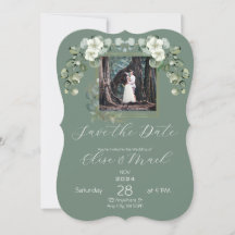 Eucalyptus minimaliste photo Mariage Enregistrer l
