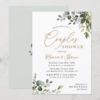 Eucalyptus Rustique Verdure Couples Douche