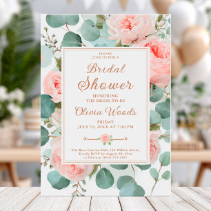 Invitation Eucalyptus verdure et tourterelles rougies chaussu
