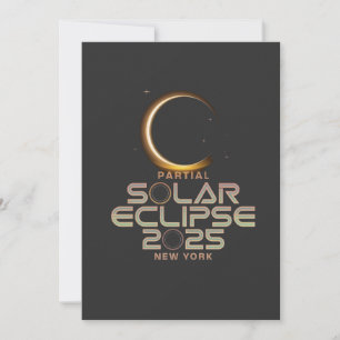 Invitation Événement d'astronomie partielle d'Eclipse solaire