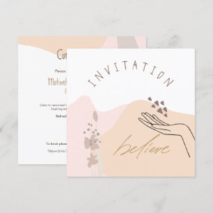 Invitation Événement Motivation d'entreprise féminine moderne