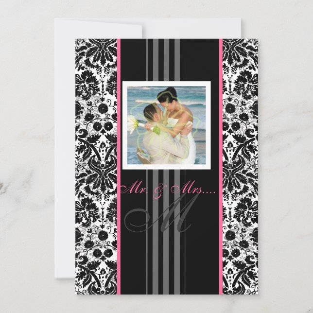 Invitation Événement PixDezines do-it-yourself.. monogramme d (Devant)