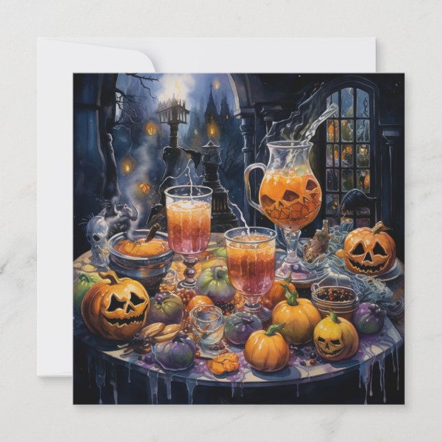 Invitation 👻 🍷 "Événement Terrors & Tastings" ! 🍷 👻 Hallo (Devant)