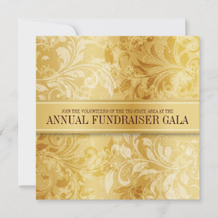Invitation Événement Tourbillon Paisley Or