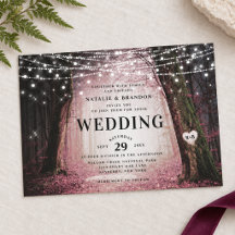 Evermore | Forêt de Fées Enchantée | Mariage Rose