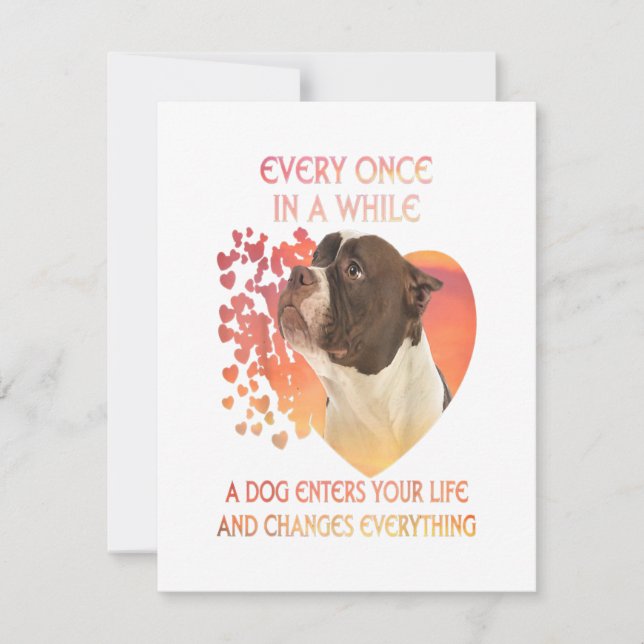 Invitation Every Once In A While A Dog Enters (Devant)