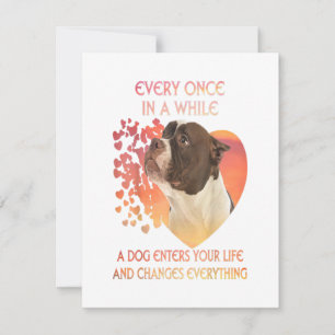 Invitation Every Once In A While A Dog Enters