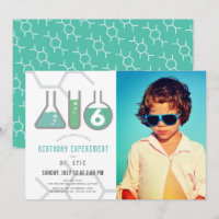 Expérience scientifique White Green Boy Photo Anni