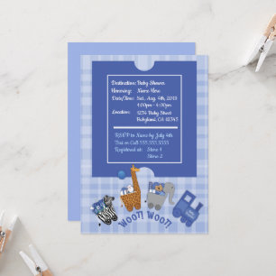 Invitation Express bébé