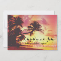 Extraordinaire Tropical Beach Sunset Palm Trees Ma