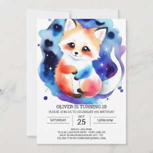 Invitation Extravaganza Fennec Fox