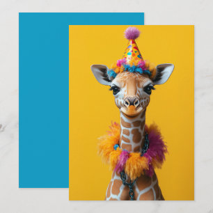 Invitation Extravaganza Giraffe