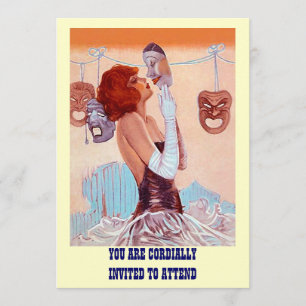 INVITATION ~EZ D'INVITATION DE LA PREMIÈRE PLAY~THEATRE À